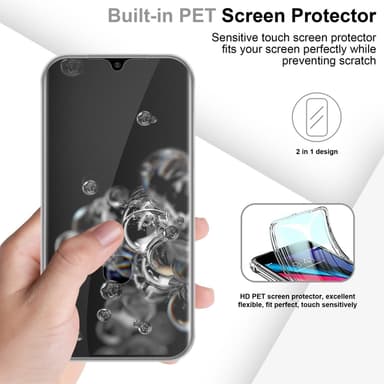 Skal Samsung Galaxy S20 ULTRA Fodral Case (Transparent)