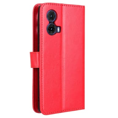 SKALO Motorola Moto G85 5G PU-Läder Plånboksfodral - Röd