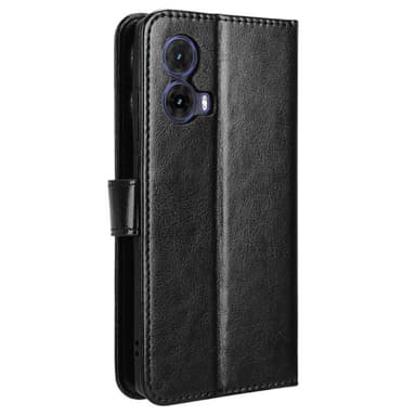 SKALO Motorola Moto G85 5G PU-Läder Plånboksfodral - Svart