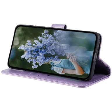 SKALO Motorola Moto G85 5G Mandala Plånboksfodral - Lila