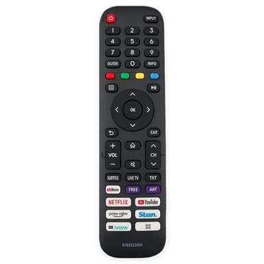 TV fjärrkontroll Ersättning för EN2Q30H För Hisense TV
