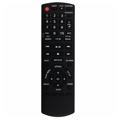 TV fjärrkontroll Ersättning för N2QAYB001102 För Panasonic TV