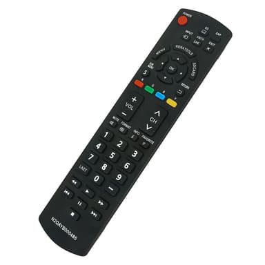 TV fjärrkontroll Ersättning för N2QAYB000485 För Panasonic TV
