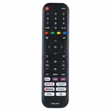 TV fjärrkontroll Ersättning för EN2J30H För Hisense TV