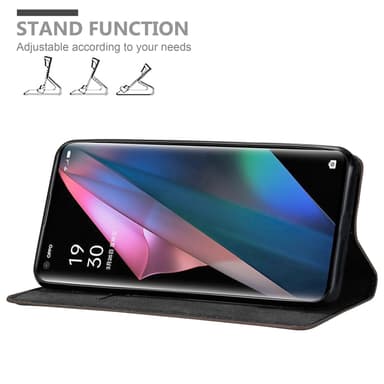 Oppo FIND X3 PRO Skal Fodral Case (Brun)
