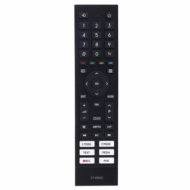 TV fjärrkontroll Ersättning för CT-95025 För TOSHIBA TV