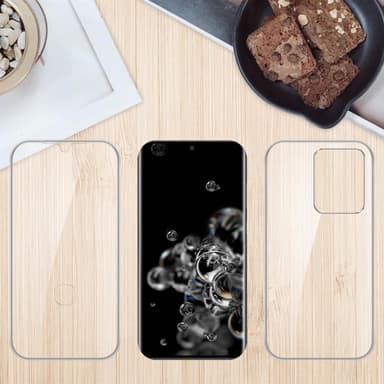Skal Samsung Galaxy S20 ULTRA Fodral Case (Transparent)