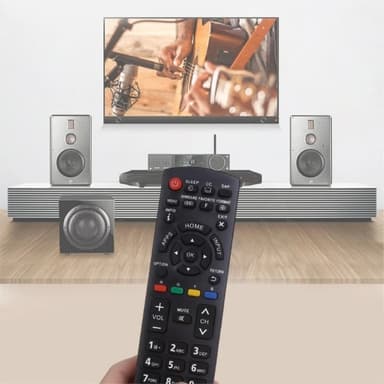 TV fjärrkontroll Ersättning för N2QAYB000926 För Panasonic TV