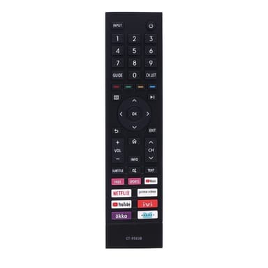 TV fjärrkontroll Ersättning för CT-95038 För TOSHIBA TV