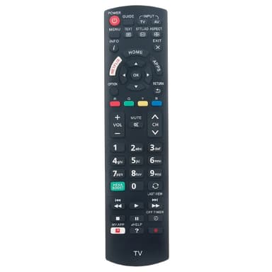 TV fjärrkontroll Ersättning för N2QAYB001134 För Panasonic TV