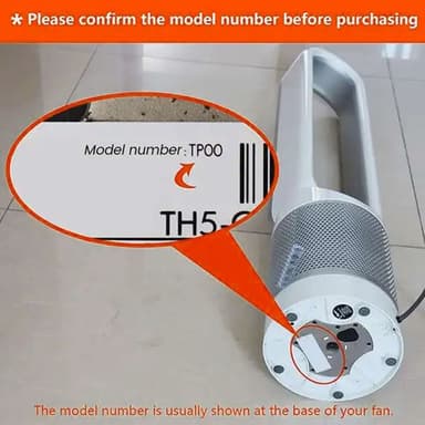 Fjärrkontroll Ersättning för AM09 För Dyson Fläktvärmare