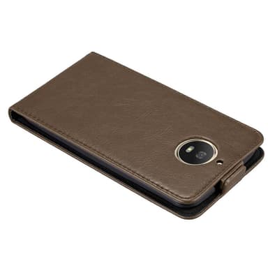 Motorola MOTO G5S Flipfodral Skal (Brun)