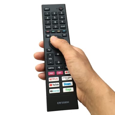 TV fjärrkontroll Ersättning för ERF3G80H För Hisense TV
