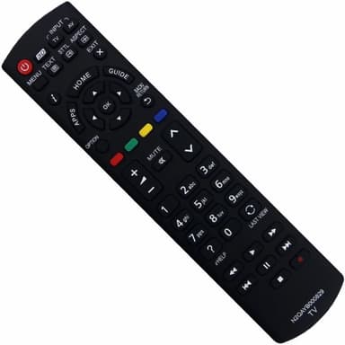 TV fjärrkontroll Ersättning för N2QAYB000829 För Panasonic TV