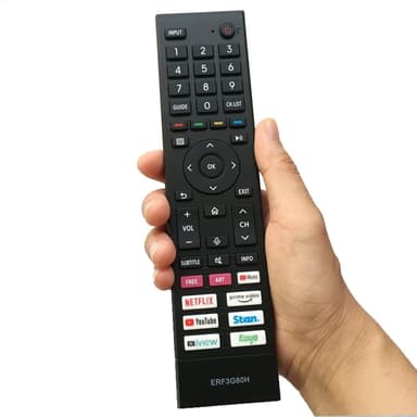 TV fjärrkontroll Ersättning för ERF3G80H För Hisense TV