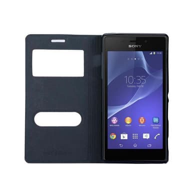 Sony Xperia M2 / M2 AQUA Plånboksfodral Skal (Brun)