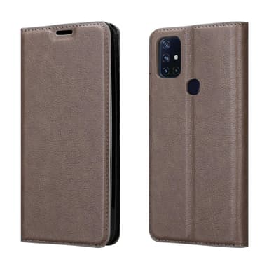 OnePlus Nord N10 5G Skal Fodral Case (Brun)