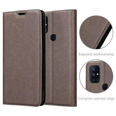 OnePlus Nord N10 5G Skal Fodral Case (Brun)