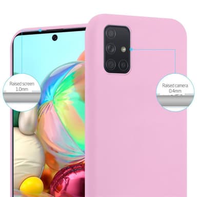 Skal Samsung Galaxy A51 4G / M40s Fodral Case (Rosa)