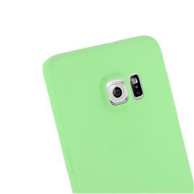 Skal Samsung Galaxy S6 EDGE Fodral Case (Grön)