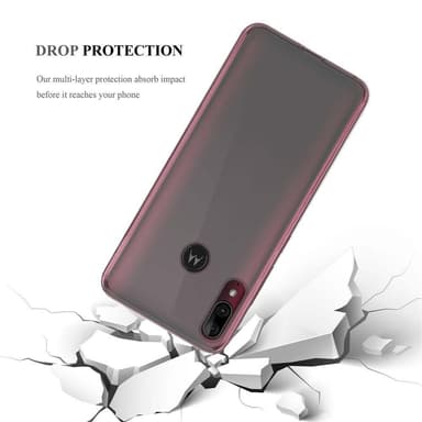 Motorola MOTO E6 PLUS Skal Fodral Case (Transparent)