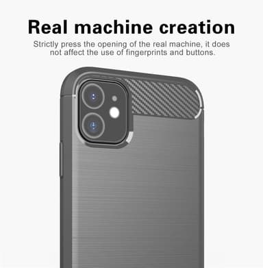 iPhone 11 Skal Fodral Case (Grå)