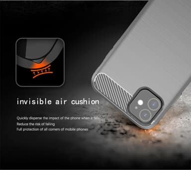 iPhone 11 Skal Fodral Case (Grå)