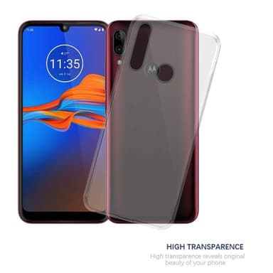 Motorola MOTO E6 PLUS Skal Fodral Case (Transparent)