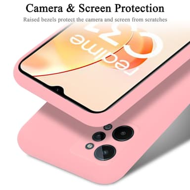 Realme C31 Skal Fodral Case (Rosa)