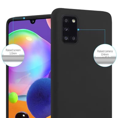 Skal Samsung Galaxy A31 Fodral Case (Svart)