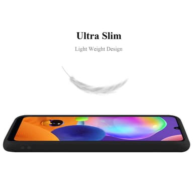 Skal Samsung Galaxy A31 Fodral Case (Svart)