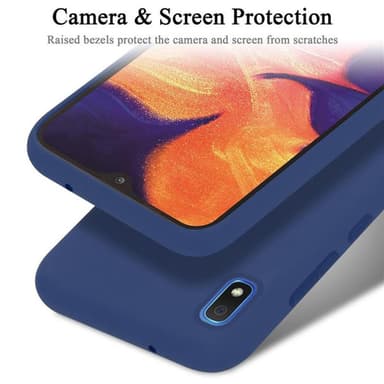 Samsung Galaxy A10 / M10 Skal Fodral Case (Blå)