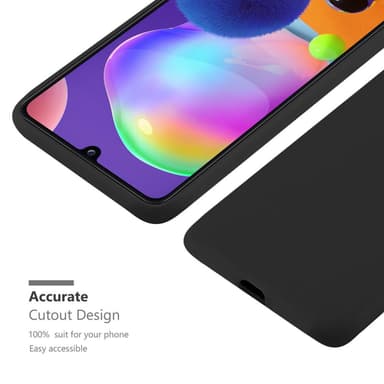 Skal Samsung Galaxy A31 Fodral Case (Svart)