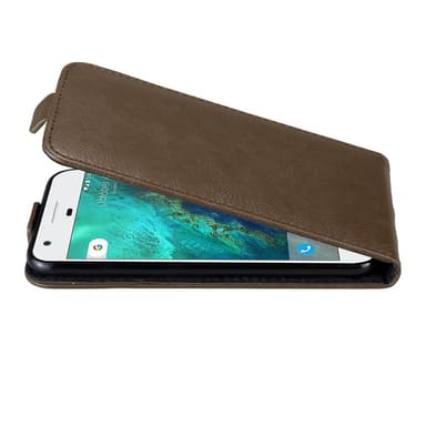 Google PIXEL Flipfodral Skal (Brun)