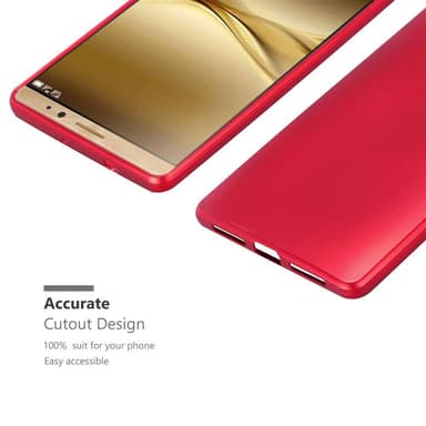 Skal Huawei MATE 8 Fodral Case (Röd)