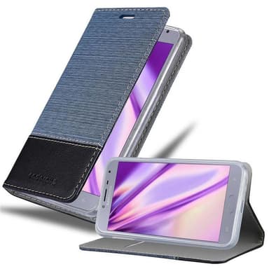 Samsung Galaxy J4 2018 Plånboksfodral Skal (Blå)