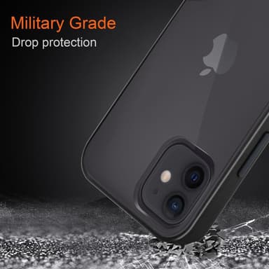 iPhone 12 MINI Skal Fodral Case (Transparent)