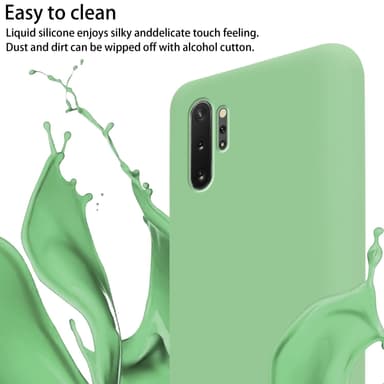 Samsung Galaxy NOTE 10 PLUS Skal Fodral Kedja (Grön)