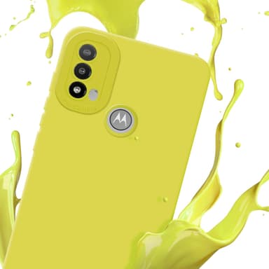 Motorola MOTO E20 Skal Fodral Case (Gul)