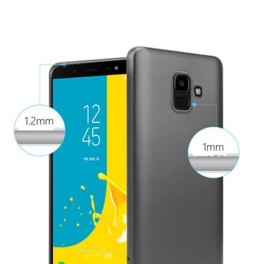 Skal Samsung Galaxy J6 2018 Fodral Case (Grå)
