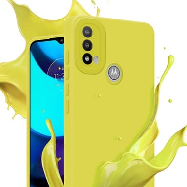 Motorola MOTO E20 Skal Fodral Case (Gul)