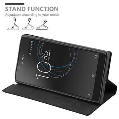 Sony Xperia L1 Skal Fodral Case (Svart)