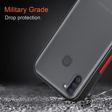 Samsung Galaxy A11 / M11 Skal Fodral Case (Transparent)