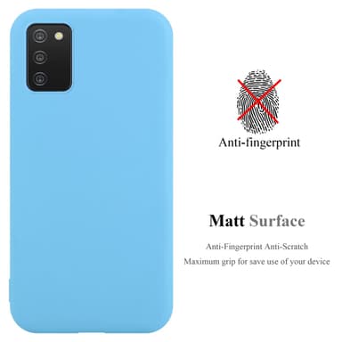 Skal Samsung Galaxy A03s Fodral Case (Blå)