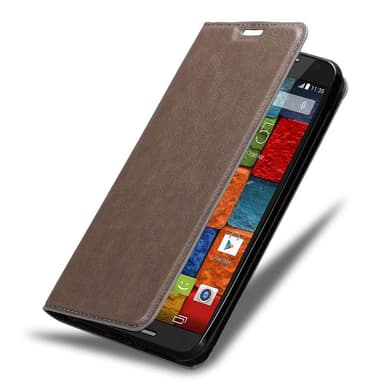 Motorola MOTO X2 Skal Fodral Case (Brun)