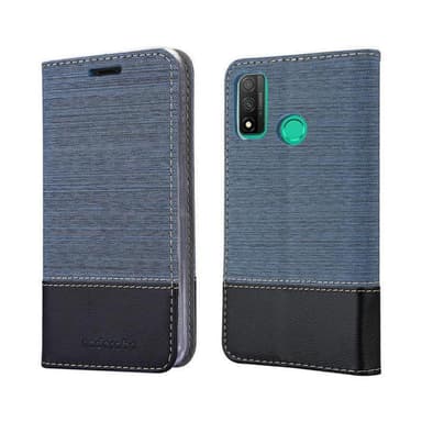 Huawei P SMART 2020 Plånboksfodral Skal (Blå)
