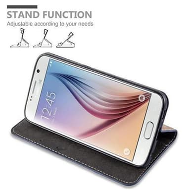 Samsung Galaxy S6 Skal Fodral Case (Blå)