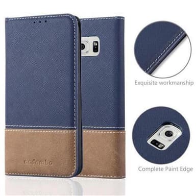 Samsung Galaxy S6 Skal Fodral Case (Blå)
