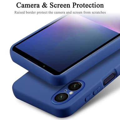 Sony Xperia 5 V Skal Fodral Case (Blå)