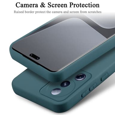 Xiaomi 13 Lite Skal Fodral Case (Grön)